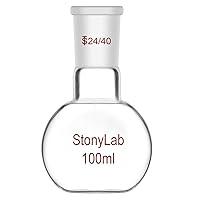 Algopix Similar Product 19 - StonyLab Glass 100ml Heavy Wall Single