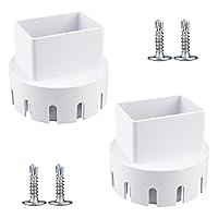 Algopix Similar Product 15 - Tenubo White 2Pack Gutter Downspout