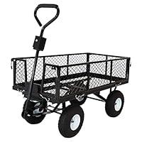 Algopix Similar Product 5 - Sunnydaze Utility Steel Dump Garden