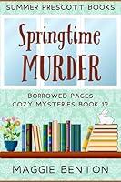 Algopix Similar Product 2 - Springtime Murder Borrowed Pages Cozy