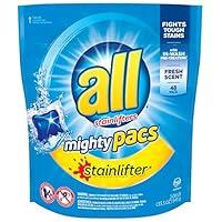 Algopix Similar Product 6 - all Mighty Pacs Laundry Detergent