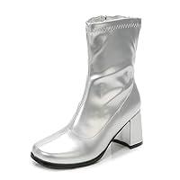 Algopix Similar Product 7 - LIURUIJIA Womens Gogo Boots Mid Calf