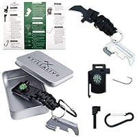 Algopix Similar Product 17 - Survival Keychain 11 in 1 Multitool 