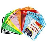 Algopix Similar Product 14 - Pocket Pro 33 Dry Erase Pockets  Clear