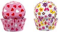 Algopix Similar Product 2 - ibili Baking Cup Set with FlowerHeart