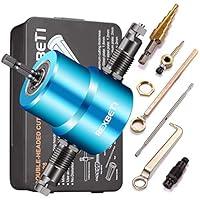Algopix Similar Product 7 - REXBETI Double Head Sheet Nibbler Metal