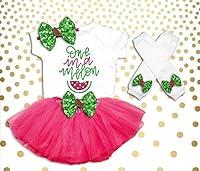 Algopix Similar Product 14 - One In A Melon First Birthday Outfit