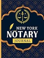 Algopix Similar Product 19 - Notary Journal New York Notary Public