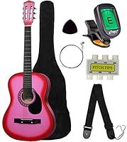 Algopix Similar Product 7 - Crescent MG38PK 38 Acoustic Guitar