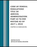 Algopix Similar Product 5 - Code of Federal Regulations Title 28