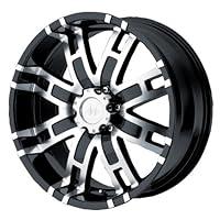 Algopix Similar Product 5 - Helo HE835 Gloss Black Machined Wheel 