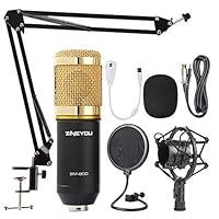Algopix Similar Product 6 - ZINGYOU Condenser Microphone Bundle