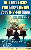 Algopix Similar Product 18 - Jazz 100 Licks You Must Know IIVIVI