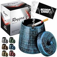 Algopix Similar Product 10 - roygra Ashtray with Lid Windproof