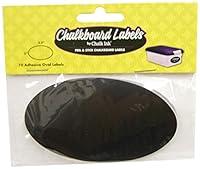 Algopix Similar Product 11 - Chalk Ink Chalkboard Labels Oval Pk/10