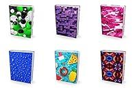 Algopix Similar Product 1 - Jumbo Stretchable Book Cover 6 Design