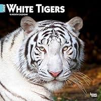 Algopix Similar Product 11 - White Tigers 2025 12 X 24 Inch Monthly