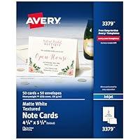 Algopix Similar Product 6 - Avery Printable Note Cards with