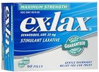 Algopix Similar Product 7 - ExLax Stimulant Laxative Maximum