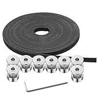 Algopix Similar Product 8 - GT2 Timing Belt Pulley 8pcs 5mm 20