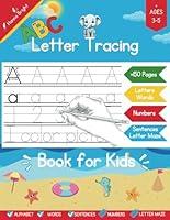 Algopix Similar Product 20 - ABC Letter Tracing Book for Kids Ages