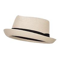 Algopix Similar Product 11 - Big Size Solid Upbrim Pork Pie Fedora 