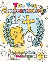 Algopix Similar Product 6 - The Ten Commandments Coloring 