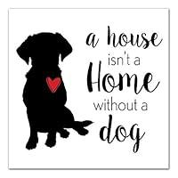 Algopix Similar Product 20 - House Home Dog 12x12 Canvas Wall Art