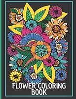 Algopix Similar Product 13 - Flower Coloring Book Botany for