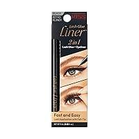 Algopix Similar Product 1 - KISS Lash GLUEliner 2in1 FeltTip