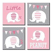 Algopix Similar Product 10 - Big Dot of Happiness Pink Baby Elephant