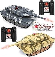 Algopix Similar Product 18 - Click N Play RC Battle Tank Infrared