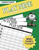 Algopix Similar Product 15 - Play Nine Score Sheets 300 Games