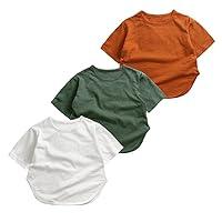 Algopix Similar Product 2 - ZFTTZYMX 3Pack Little Girls Curved Hem