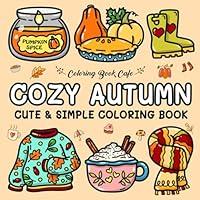 Algopix Similar Product 15 - Cozy Autumn Cute and Cozy Coloring