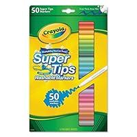 Algopix Similar Product 18 - Crayola 50ct Washable Super Tips