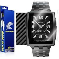 Algopix Similar Product 4 - ArmorSuit Pebble Steel Smartwatch