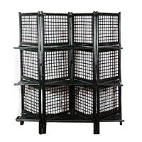 Algopix Similar Product 5 - Benjara Benzara Metal Foldable Bamboo