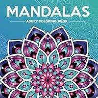 Algopix Similar Product 1 - Mandalas Adult Coloring Book Featuring