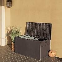 Algopix Similar Product 6 - Barton Deck Box 120 Gallon Outdoor