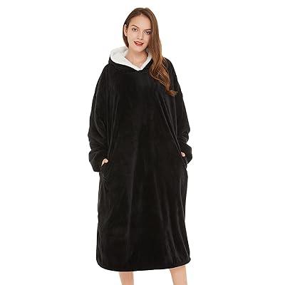 Best Deal for LetsFunny Blanket Hoodie,Oversized Wearable Sherpa Fleece