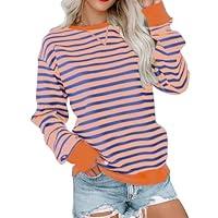 Algopix Similar Product 7 - YZYZGGZ Sweatshirts for Women Striped