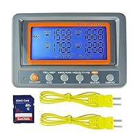 Algopix Similar Product 3 - K Type Thermometer Data Logger Digital