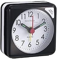 Algopix Similar Product 12 - Quarzwecker analog, schwarz