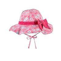 Algopix Similar Product 12 - Baby Sun Hat Girls Beach Bucket Hat UPF