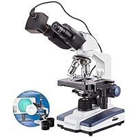 Algopix Similar Product 2 - AmScope 40X1600X LED Lab Binocular