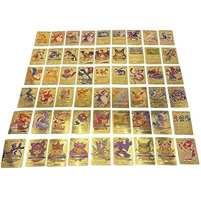 Pokemon Card Foil GOLD PACK 110 CARDS Tcg gx, vmax gx, card Charizard