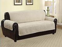 Algopix Similar Product 4 - Quilted Microfiber Pet Dog Couch Sofa