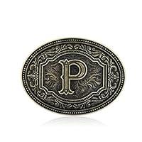 Algopix Similar Product 12 - Fibbadet Belt Buckles Men Initial