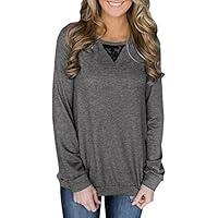 Algopix Similar Product 7 - Gahrchian Women Lace Tunic Tops Autumn